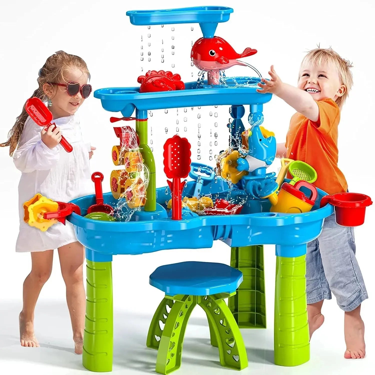 YOTOY Outdoor Summer Toys Sand And Water Table For Children's Activity Beach Toy - YOTOY