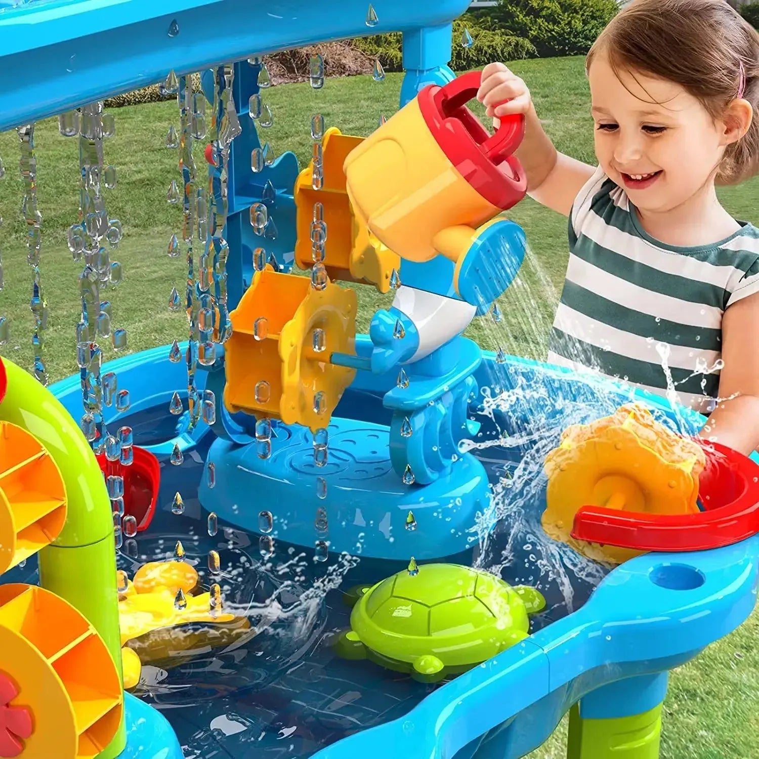 YOTOY Outdoor Summer Toys Sand And Water Table For Children's Activity Beach Toy - YOTOY