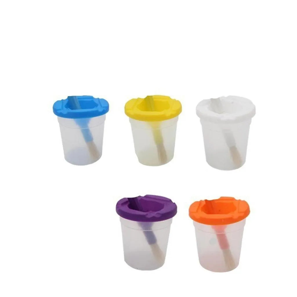 YOTOY Painting Plastic 10-Color Brush Washing Cup for Kids - YOTOY