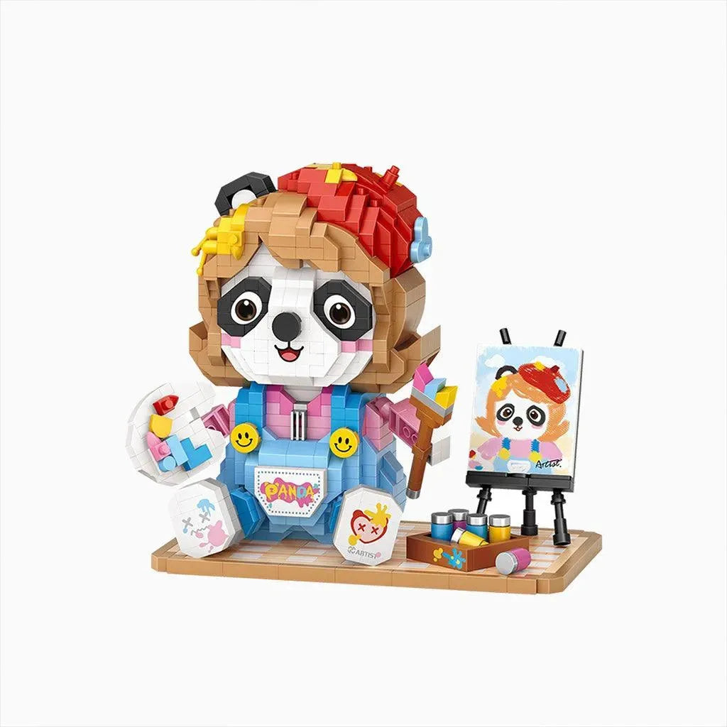 YOTOY Panda Dreamer Series Micro Particle Building Blocks - YOTOY