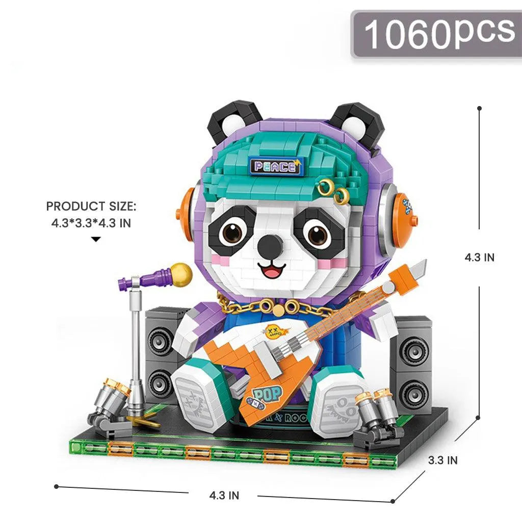 YOTOY Panda Dreamer Series Micro Particle Building Blocks - YOTOY