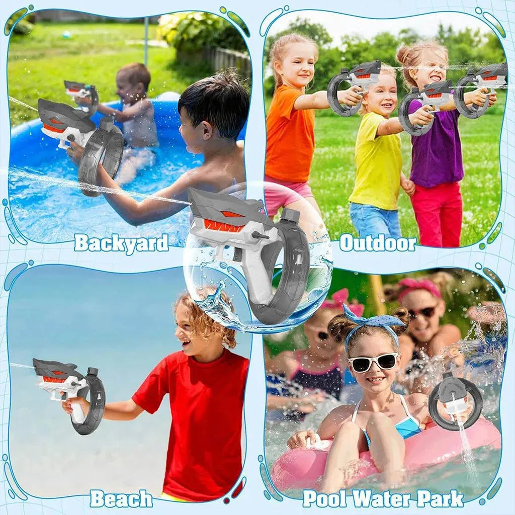 YOTOY Powerful Electric Water Gun Automatic Squirt Gun Large Capacity Water Gun - YOTOY