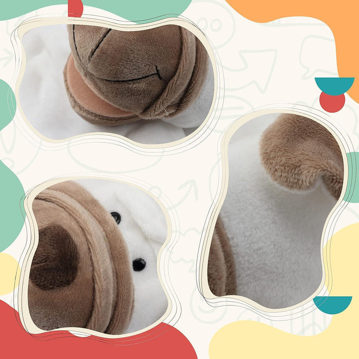 Yotoy Puppy Hand Puppet Soft Animal Plush Toy - YOTOY