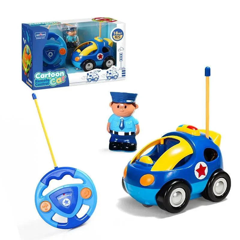 YOTOY Rechargeable Remote Control Cartoon Cars for Little Kids - YOTOY