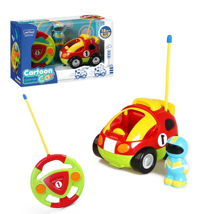 YOTOY Rechargeable Remote Control Cartoon Cars for Little Kids - YOTOY