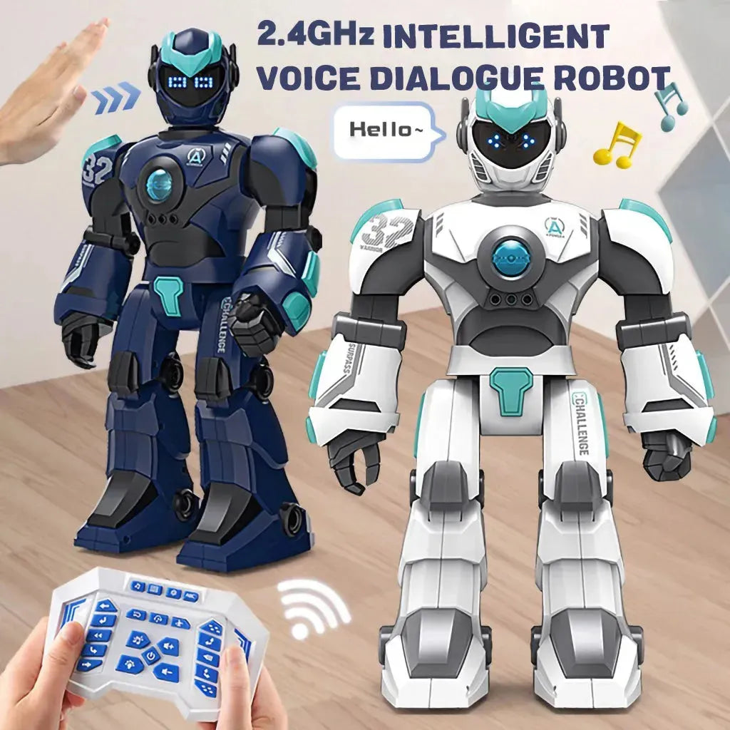 YOTOY Remote Control Programming Gesture Sensing Electric Robot Toy For Kids - YOTOY