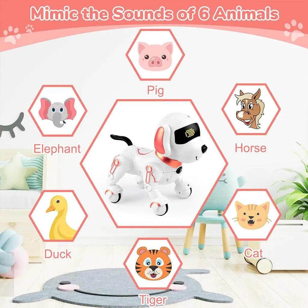 YOTOY Remote Control Robot Dog Toys for Kids - YOTOY