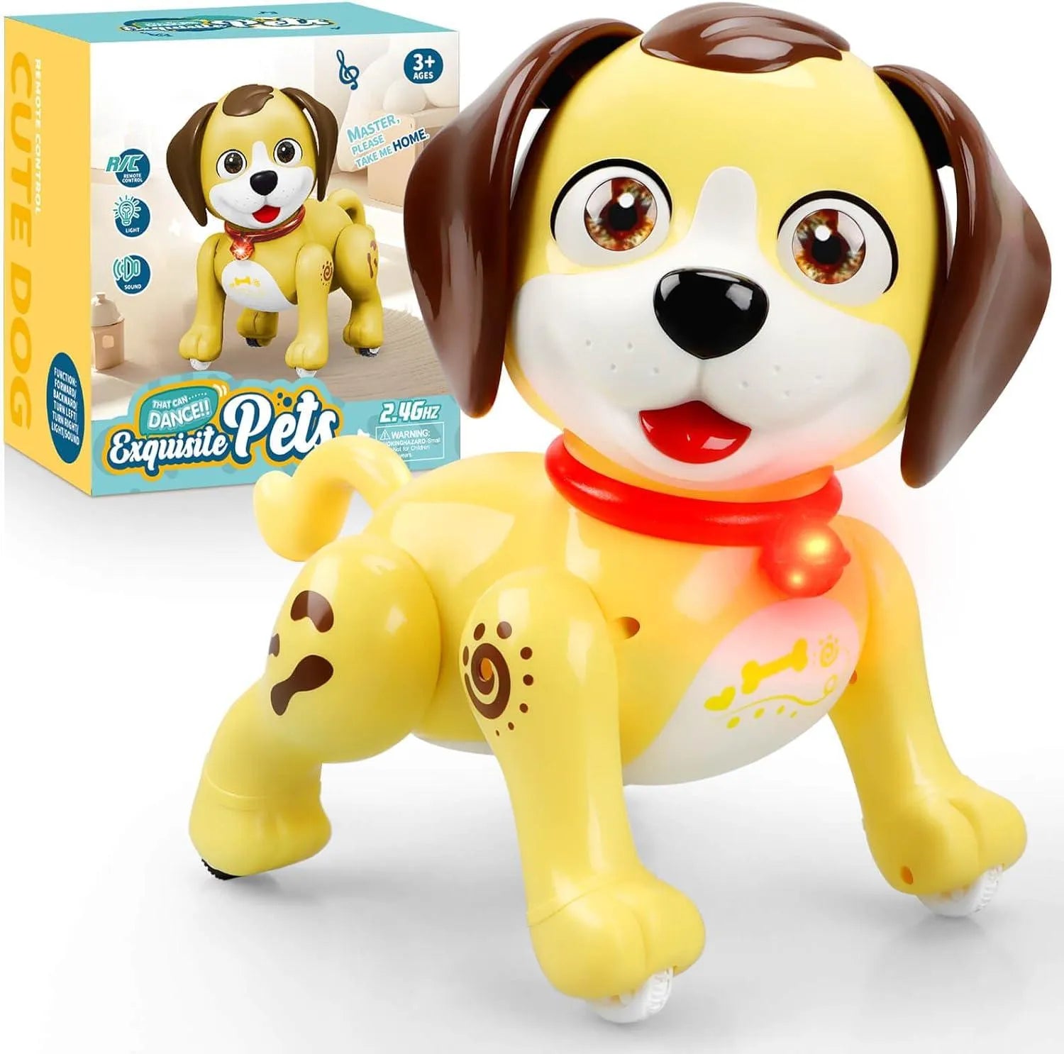 YOTOY Robot Dog Toy for Kids Age 3-12, Pet Puppy Robotic Toy - YOTOY