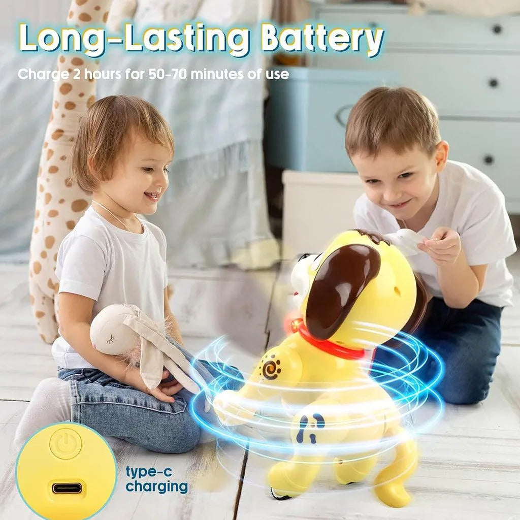 YOTOY Robot Dog Toy for Kids Age 3-12, Pet Puppy Robotic Toy - YOTOY