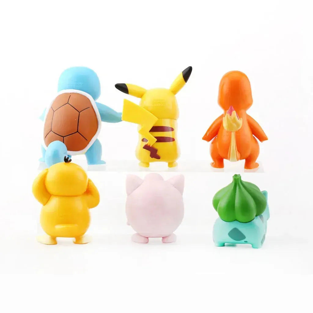 YOTOY Set of 6 Pika Collectible Figures - YOTOY