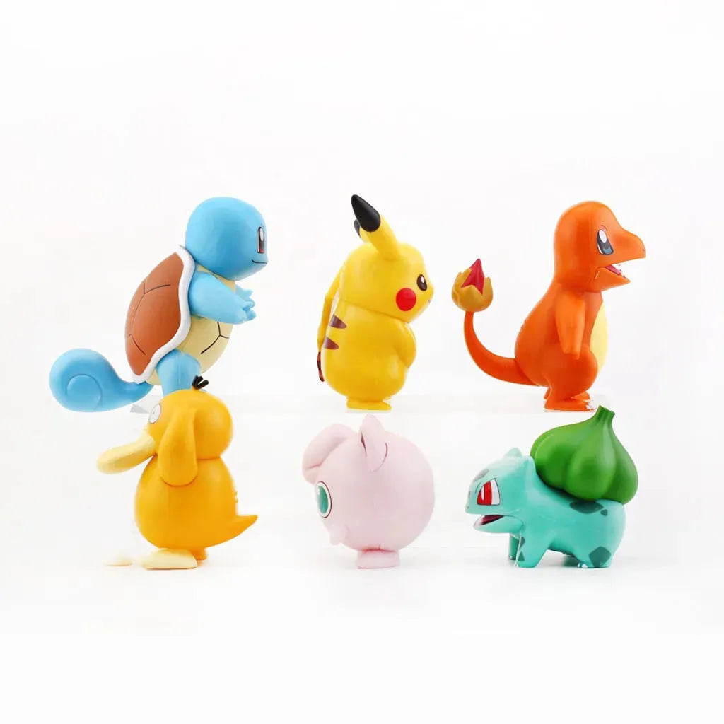 YOTOY Set of 6 Pika Collectible Figures - YOTOY