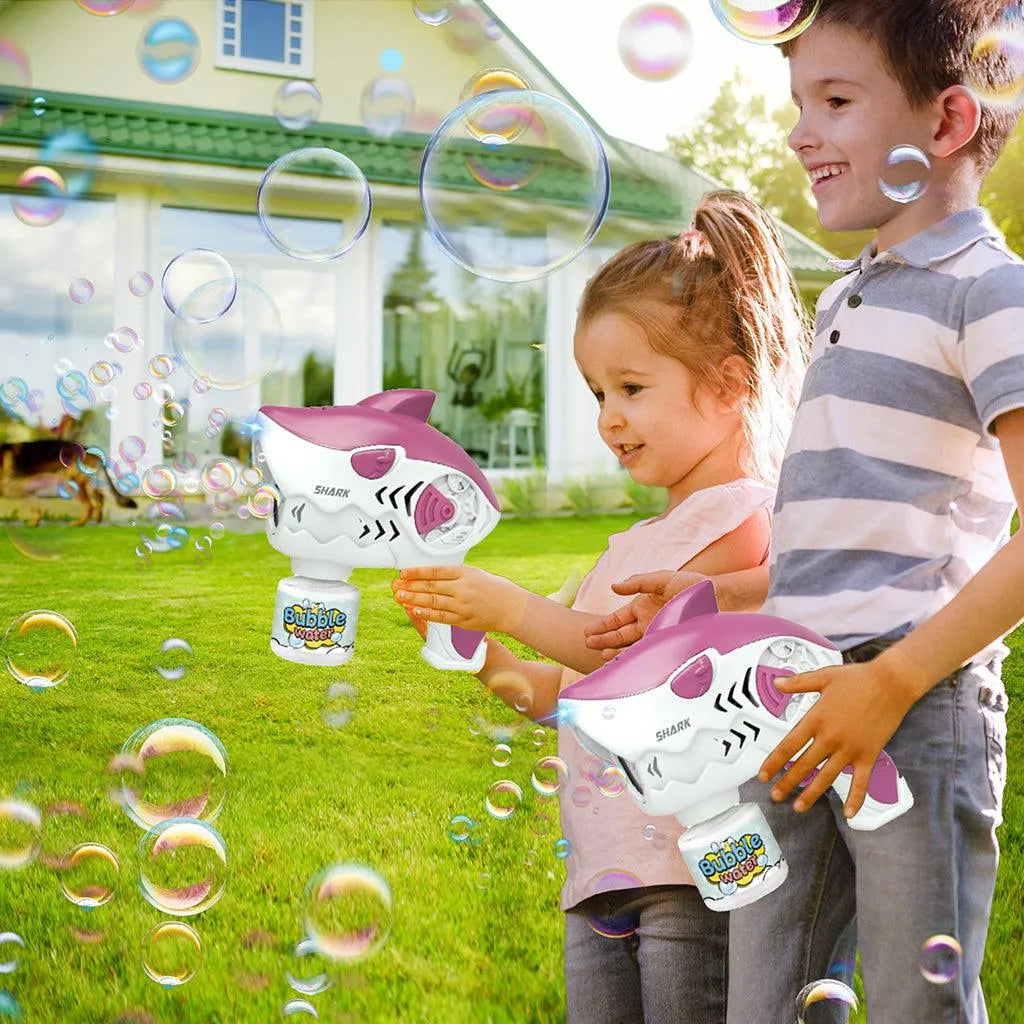 YOTOY Shark Bubbles Machine Blaster Gun for Kids - YOTOY