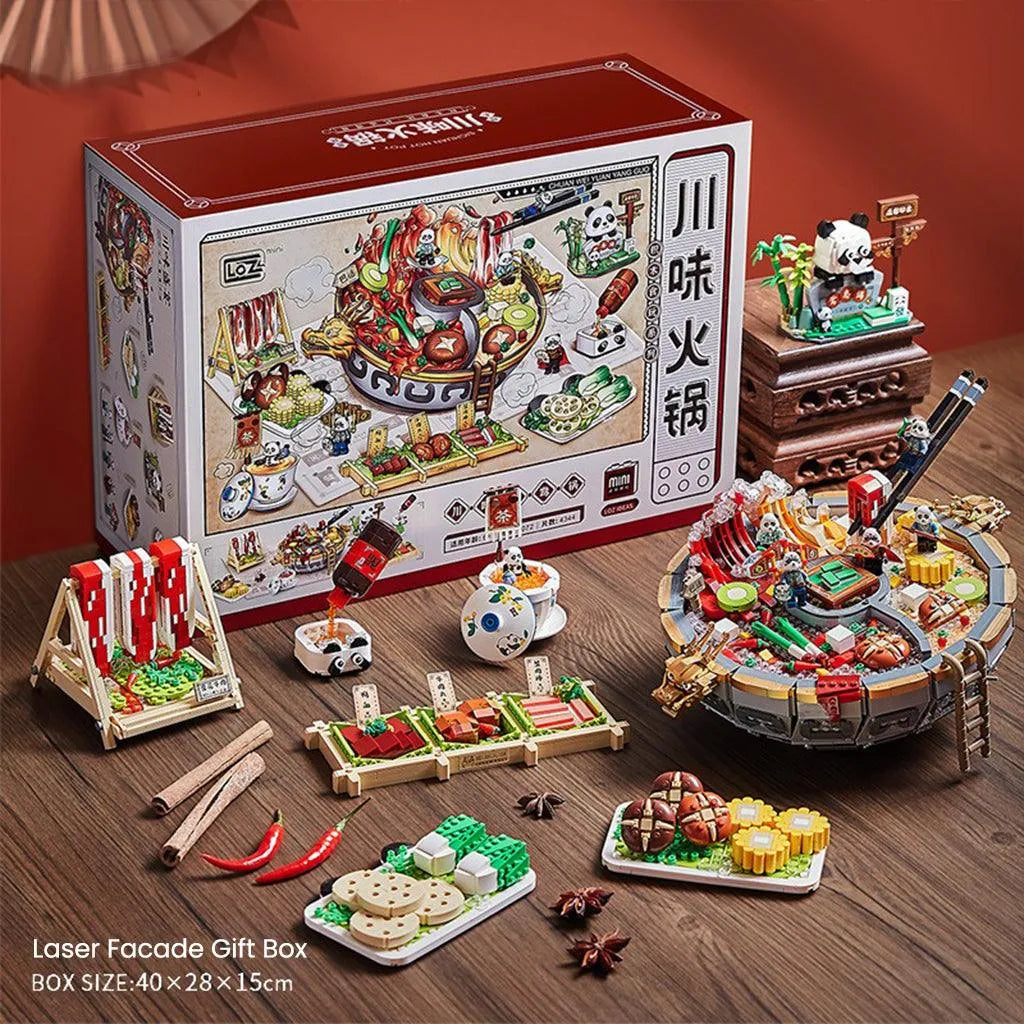 YOTOY Sichuan Hot Pot Mini Building Blocks - YOTOY