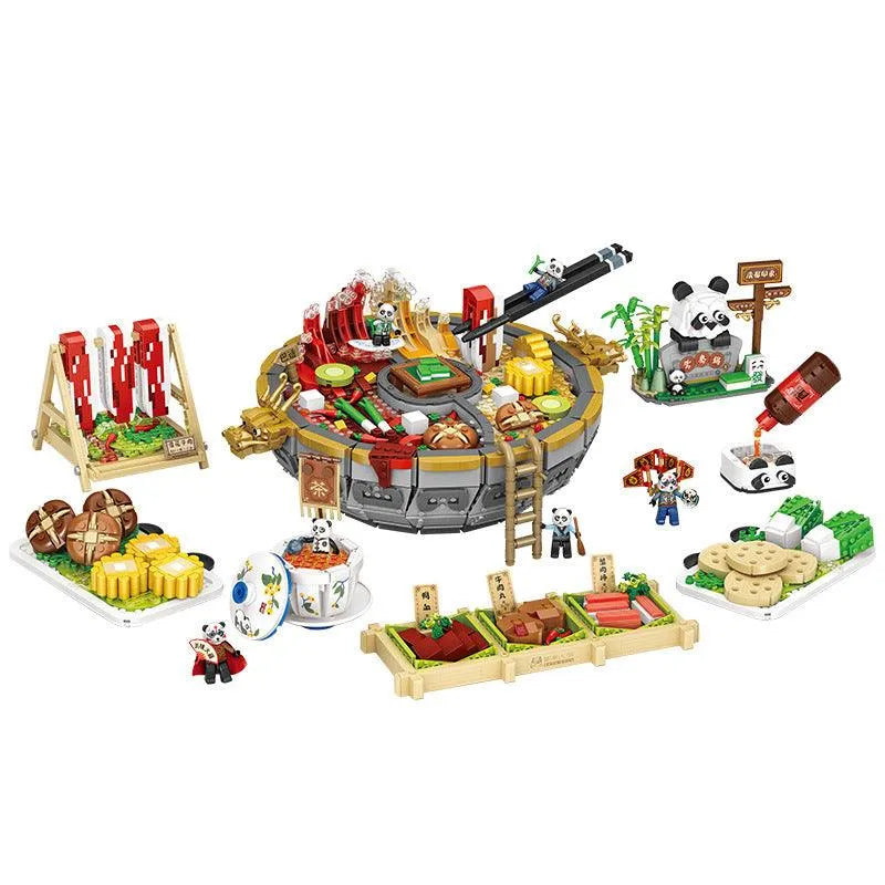 YOTOY Sichuan Hot Pot Mini Building Blocks - YOTOY