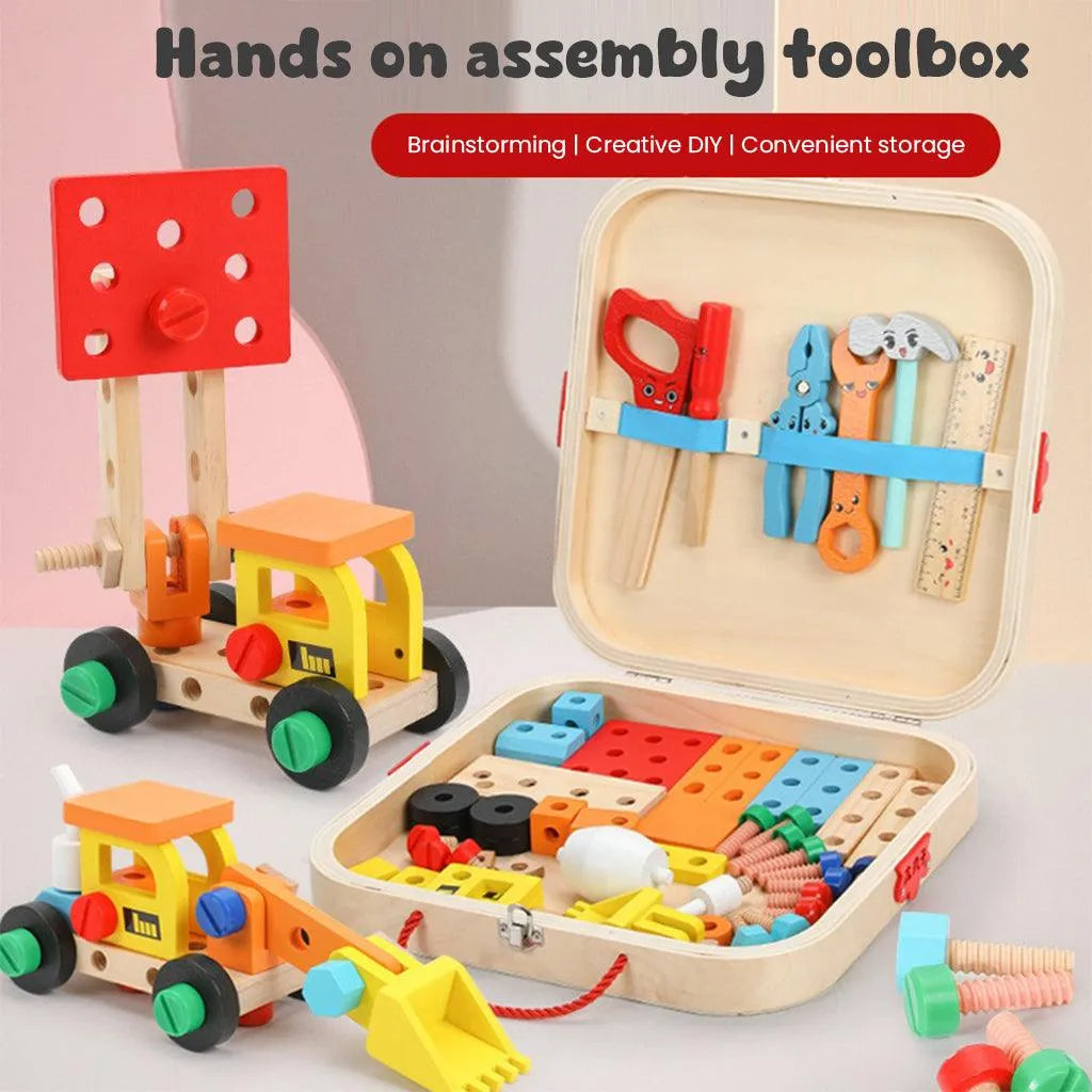 YOTOY Simulation Screwing And Disassembling Nut Tool Box For Kids - YOTOY