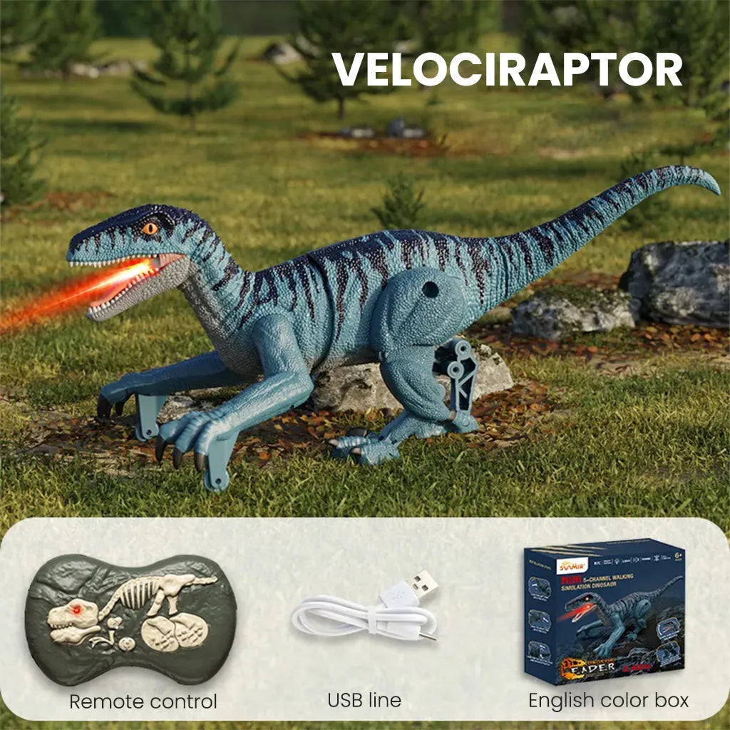 YOTOY Simulation Sound And Light Electric Mini Remote Control Dinosaur Toy - YOTOY