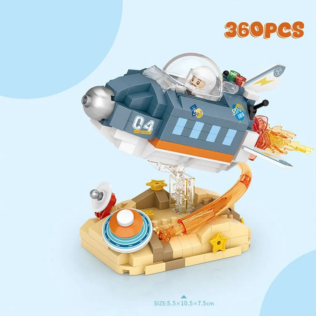 YOTOY Space Exploration Micro-Particle Assembly Building Blocks - YOTOY