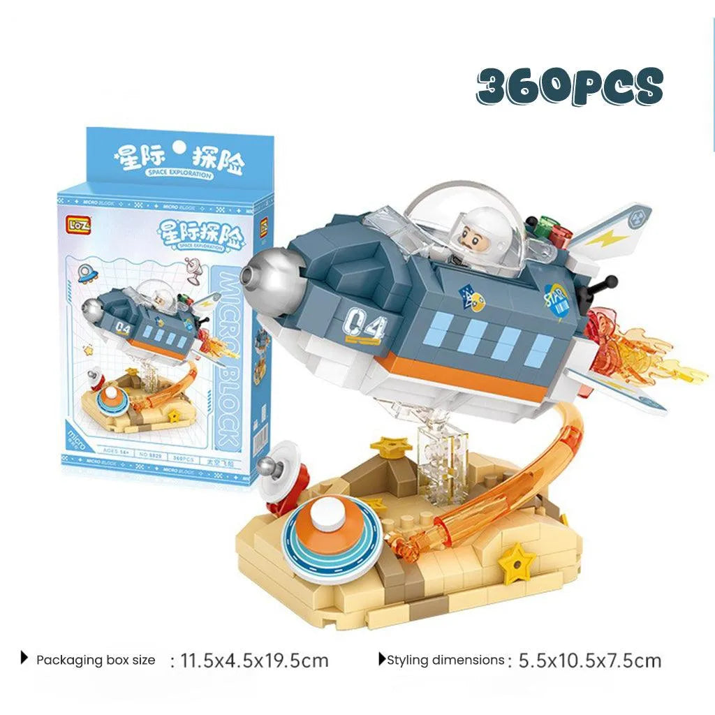 YOTOY Space Exploration Micro-Particle Assembly Building Blocks - YOTOY