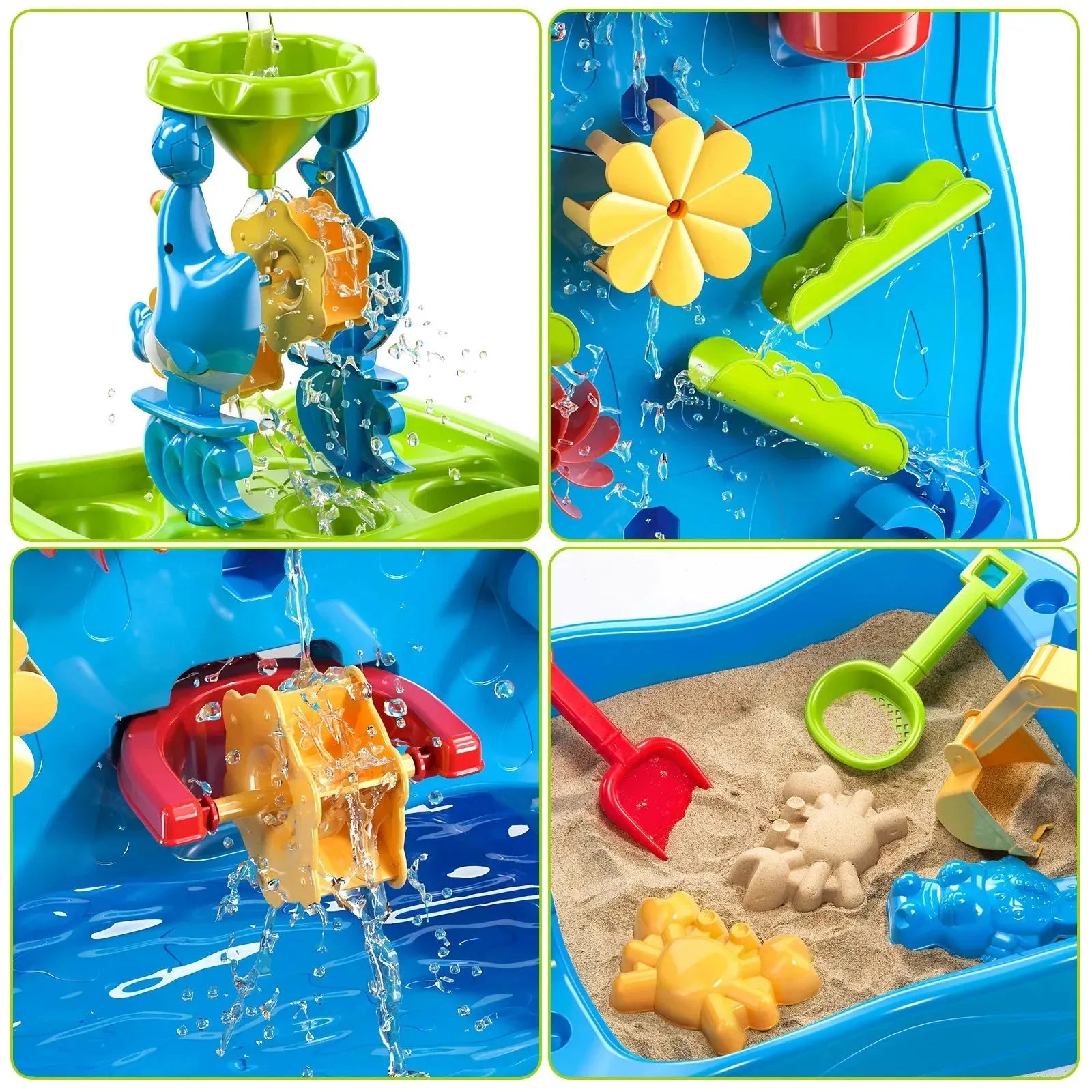 YOTOY Summer Toys Hot Selling Water Table Play Toy Set Waterfalls And Fountain Water Garden - YOTOY