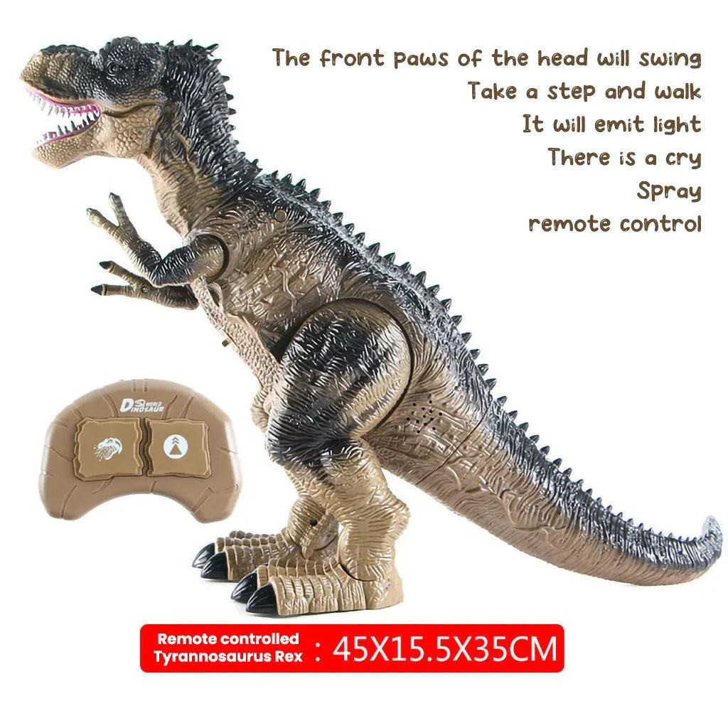 YOTOY Super Large Spray Tyrannosaurus Remote Control Transformable Robot - YOTOY