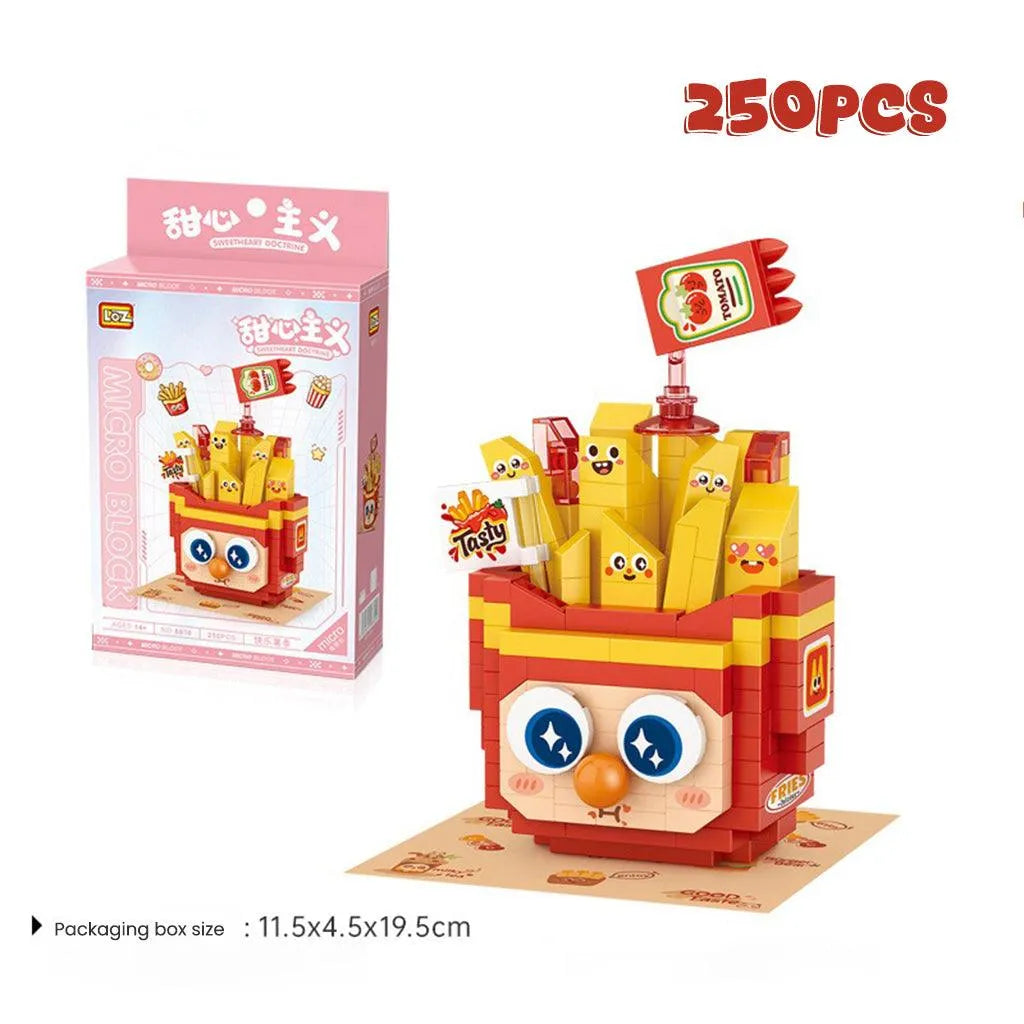 YOTOY Sweetheartism Food Micro-Particle Building Blocks - YOTOY