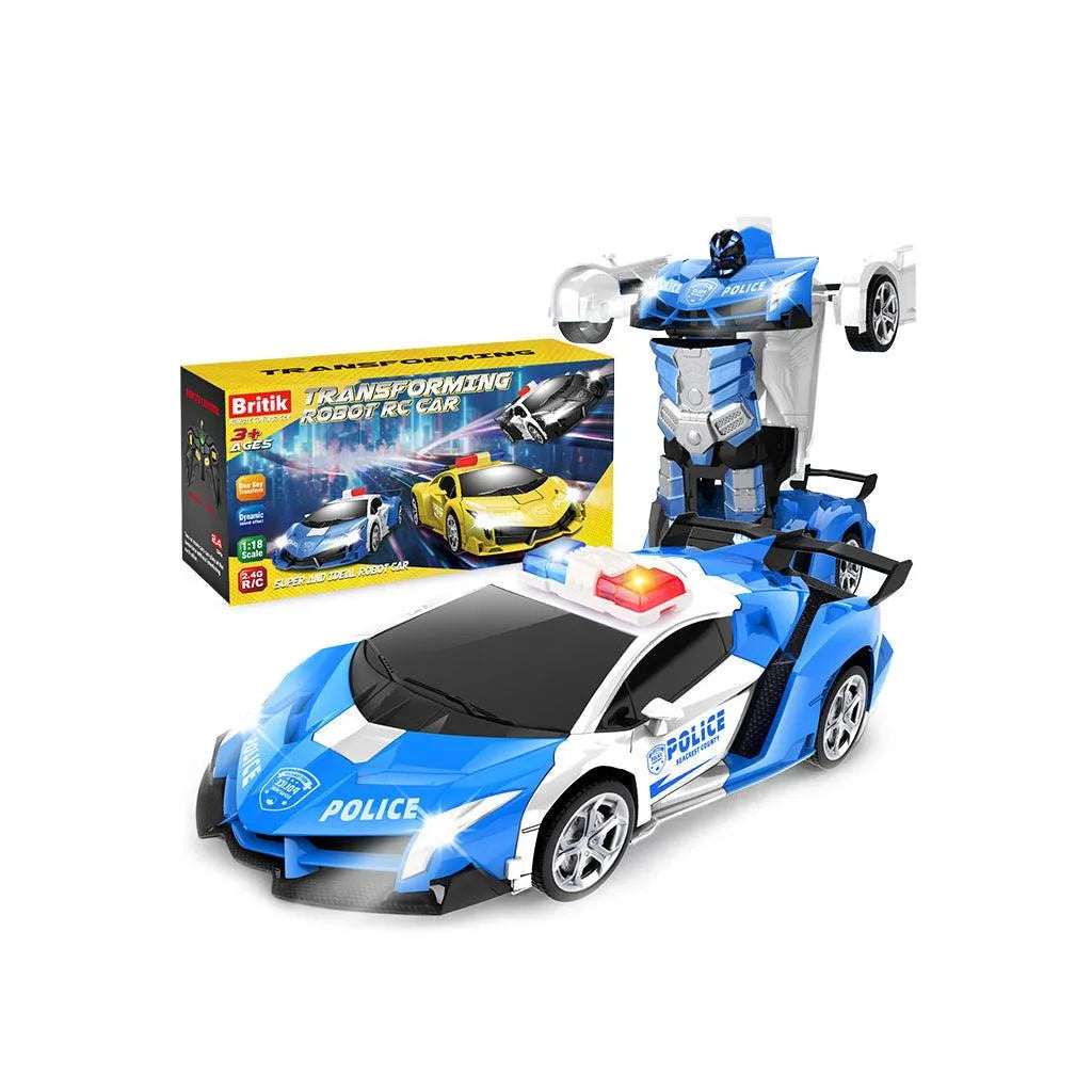 Yotoy Remote Control Police Car Blue