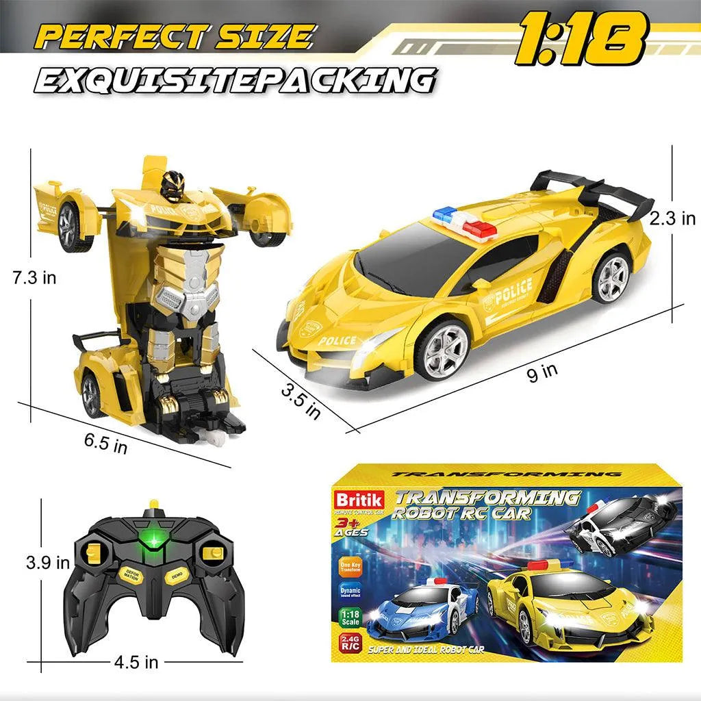 Yotoy Remote Control Car Size