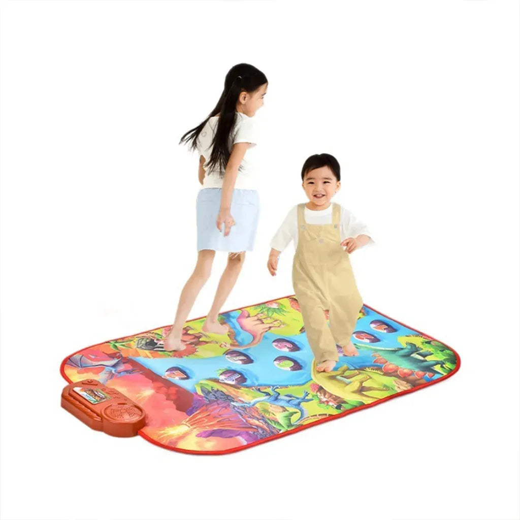 YOTOY Transportation-Themed Toddler Foot Piano Game Mat - YOTOY