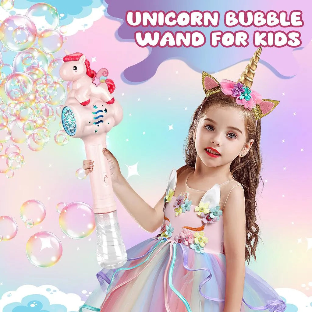 YOTOY Unicorn Toys Bubble Machine for Kids - YOTOY