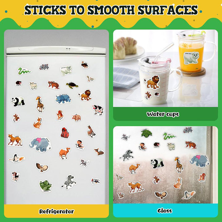 YOTOY Washable Jelly Sticker Education Learning Book - YOTOY