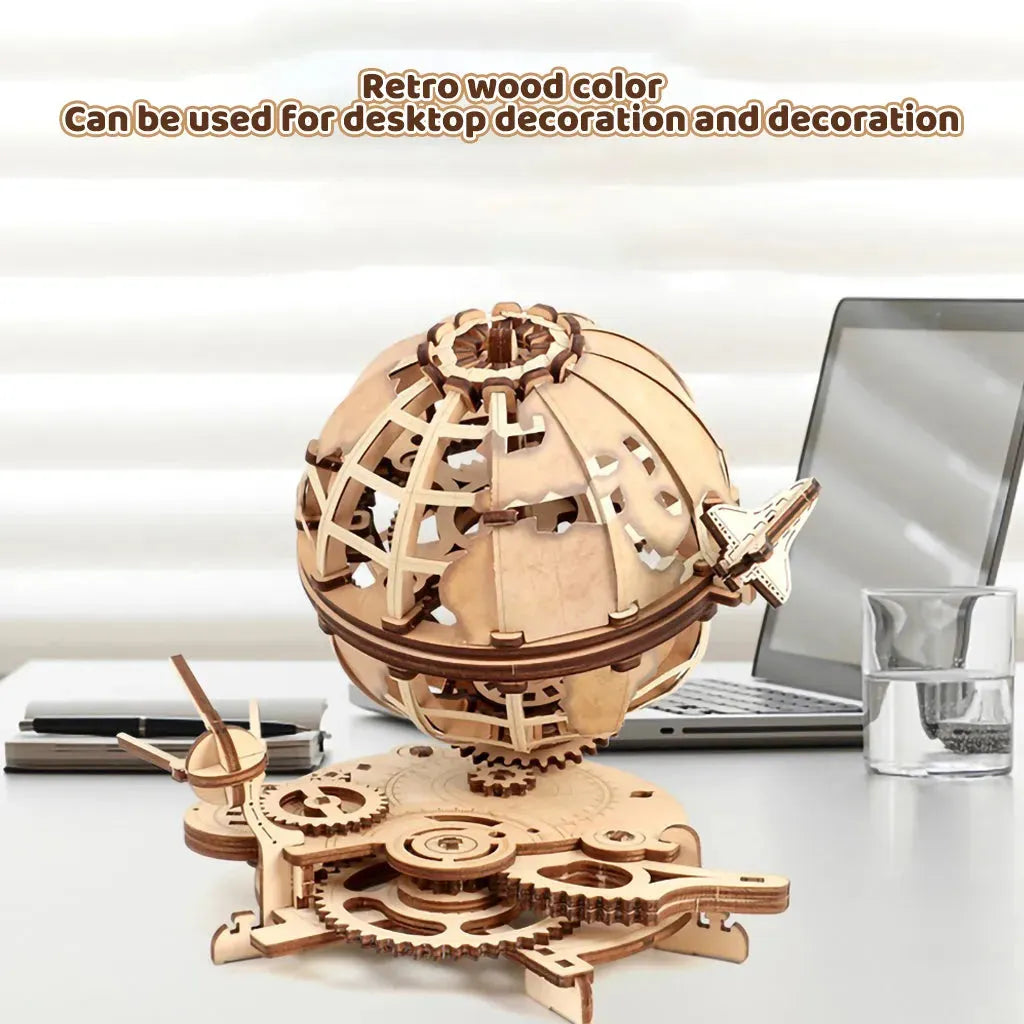 YOTOY Wooden 3d Three-Dimensional Assembly Science And Education Jigsaw Puzzle Toy - YOTOY