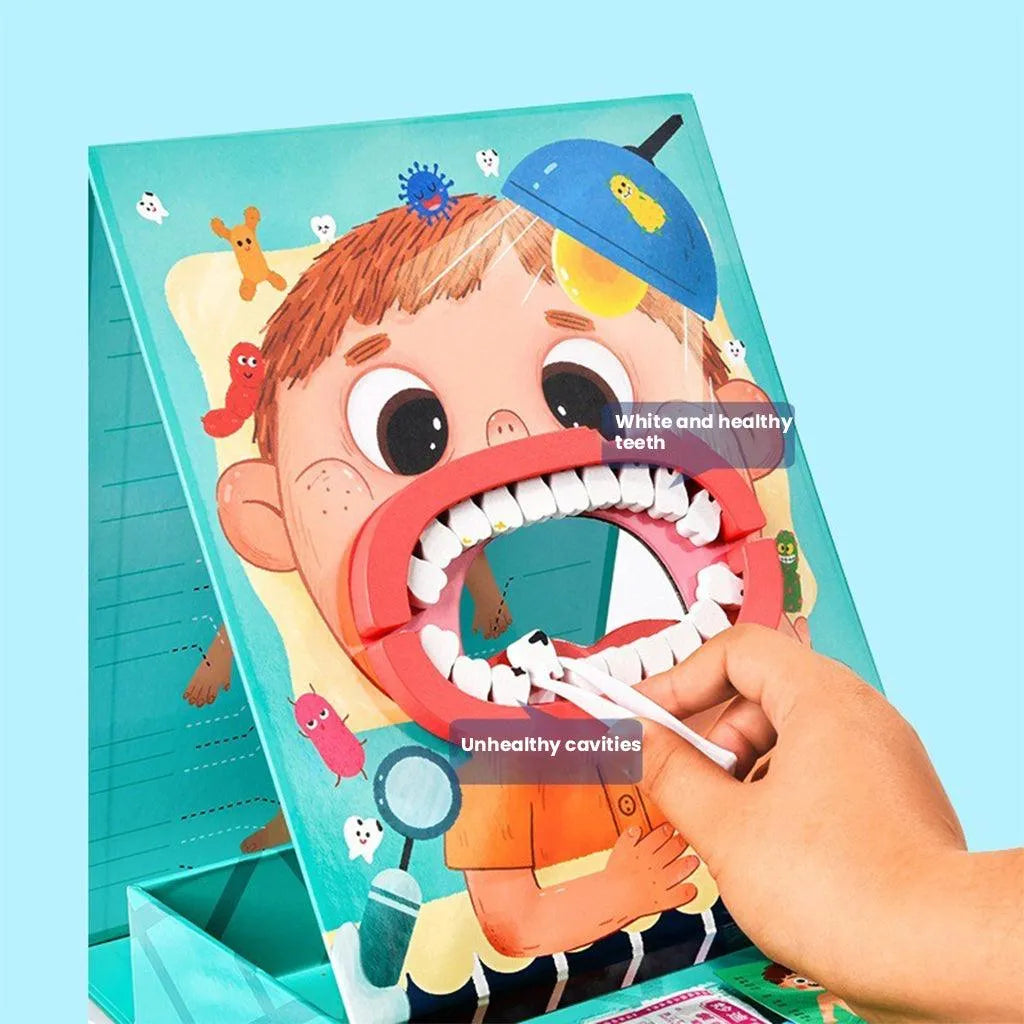 YOTOY Wooden Oral Dental Medical Pretend Play Toys For Kids - YOTOY